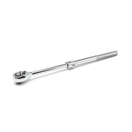 Apex Tool Group 1/2" Drive 72 Tooth Quick Release Extendable Teardrop Ratchet 12" - 17-1/2" CRW12EXT
